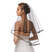 Load image into Gallery viewer, Bridal Veil Wedding Veil Women&#39;s Simple Tulle Short Bachelorette Party

