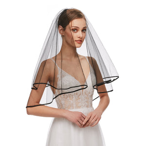 Bridal Veil Wedding Veil Women's Simple Tulle Short Bachelorette Party